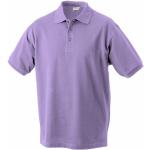 Lilla Klassiske James & Nicholson Kortærmede polo shirts Størrelse XL 
