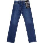 Blå Versace Jeans Straight leg jeans i Denim Størrelse XL til Herrer 