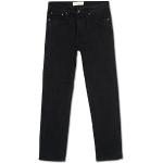 Sorte Økologiske Bæredygtige Tapered jeans i Denim Størrelse XL med Stretch til Herrer 
