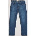 Blå Økologiske Bæredygtige Tapered jeans i Denim Størrelse XL med Stretch til Herrer 