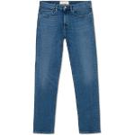 Blå Økologiske Bæredygtige Tapered jeans i Denim Størrelse XL med Stretch til Herrer 
