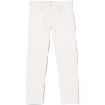 Hvide Økologiske Bæredygtige Tapered jeans i Bomuld Størrelse XL med Stretch til Herrer 