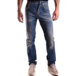 Marineblå DONDUP Straight leg jeans Størrelse XL til Herrer på udsalg 