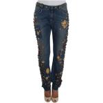 Blå Dolce & Gabbana Boyfriend jeans i Bomuld Størrelse XL til Damer på udsalg 