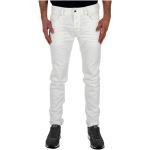 Hvide Diesel Slim jeans i Bomuld Størrelse XL til Herrer 