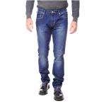 Blå Armani Jeans Straight leg jeans Størrelse XL til Herrer 