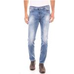 Blå Armani Jeans Slim jeans Størrelse XL til Herrer 