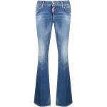 Blå DSQUARED2 Bootcut jeans i Bomuld Størrelse XL til Damer på udsalg 