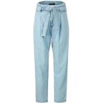 Blå Marc Cain Baggy jeans i Lyocell Størrelse XL til Damer på udsalg 