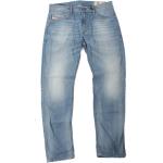 Blå 31 Bredde 30 Længde Diesel Straight leg jeans Størrelse XL til Herrer på udsalg 