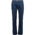 Blå VERSACE Jeans Slim jeans med USA i Bomuld Størrelse XL til Herrer på udsalg 