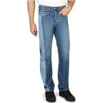 Blå Calvin Klein Jeans Straight leg jeans i Bomuld Størrelse XL til Herrer på udsalg 