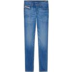 Blå 34 Bredde 30 Længde Diesel Straight leg jeans i Bomuld Størrelse XL til Herrer på udsalg 