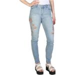 Blå Armani Exchange Skinny jeans Størrelse XL til Damer på udsalg 