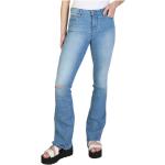Blå Armani Exchange Forårs Straight leg jeans i Bomuld Størrelse XL til Damer på udsalg 