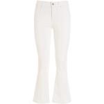 Hvide Flared Fracomina Bootcut jeans i Bomuld Størrelse XL med Stretch til Damer på udsalg 