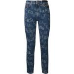 Lyseblå Versace Jeans Skinny jeans i Bomuld Størrelse XL til Damer på udsalg 