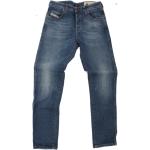 Blå 27 Bredde 32 Længde Diesel Straight leg jeans i Bomuld Størrelse XL til Herrer på udsalg 