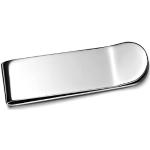 JewelryWe High Polished Stainless Steel Engravable Money Clip Holder for Men Women, Colour Silver (with Gift Bag)
