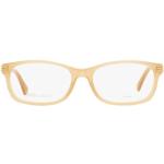 Flerfarvede Jimmy Choo Firkantede solbriller i Plastik Størrelse XL til Damer 