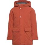Røde Jack & Jones Parka coats Størrelse XL på udsalg 