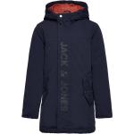 Blå Jack & Jones Parka coats Størrelse XL 