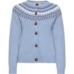 Joelle Cotton Cardigan Tops Knitwear Cardigans Blue Jumperfabriken