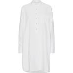 Hvide Custommade Økologiske Bæredygtige Skjortekjoler i Bomuld Størrelse XL til Damer på udsalg 