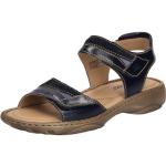 Klassiske Josef Seibel Sommer Slingback sandaler i Nappa med standardsål Med velcro Størrelse 41 til Damer 