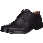 Josef Seibel Maurice Men's Low Shoes Leather Shoes Comfort Lace-Up - Black - 42 EU