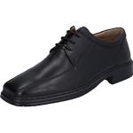 Josef Seibel Maurice Men's Low Shoes Leather Shoes Comfort Lace-Up - Black - 44 EU