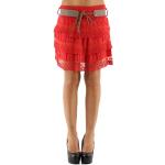 Røde Korte Sommer Korte nederdele i Blonde Størrelse XL til Damer 