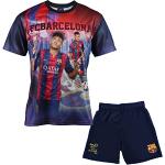 Blå Neymar Shorts i Jersey Størrelse 110 til Drenge fra Amazon 
