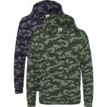 Just Hoods Hættetrøjer i Bomuld Størrelse XL med Camouflage til Herrer 