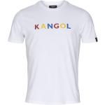 Hvide Farverige Kangol T-shirts i Bomuld Størrelse XL til Herrer på udsalg 