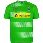 Grønne Borussia Mönchengladbach Kappa T-shirts i Polyester Størrelse XL 