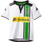 Kappa – Children's Football Jersey – Borussia Mönchengladbach Home Kids Short-Sleeved T-Shirt Interlock, Children's, 402200J, 001 White, 152 (EU)