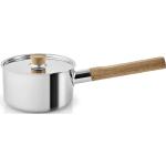 Kasserolle 1,5L Nordic Kitchen Rustfrit Stål Home Kitchen Pots & Pans Saucepans Silver Eva Solo