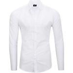 Hvide Casual Sommer Langærmede skjorter Button down Med lange ærmer Størrelse XL med Striber 
