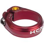 KCNC Saddle Clamp 34.9 mm Red red