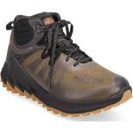 Ke Zionic Mid Wp M-Dark Olive-Scarlet Ibis Sport Sport Shoes Outdoor-hiking Shoes Khaki Green KEEN