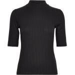 Kenna Top Tops T-shirts & Tops Short-sleeved Black Residus