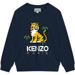 Blå KENZO Tiger Sweatshirts i Bomuld Størrelse 152 til Drenge fra Kids-world.dk 