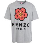Grå KENZO Kortærmede t-shirts i Jersey med rund udskæring med korte ærmer Størrelse XL til Herrer 