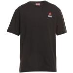 Sorte KENZO Kortærmede t-shirts i Jersey med rund udskæring med korte ærmer Størrelse XL til Herrer 