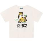 Kenzo T-shirt - Ivory m. Tiger