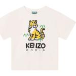 Hvide KENZO Tiger T-shirts til børn Størrelse 152 på udsalg 