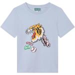 Kenzo T-shirt - Pale Blue m. Tiger