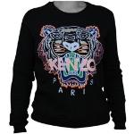 Kenzo Tiger Womans Sweatshirt Black/Light Pink S (Stop Beauty Waste)