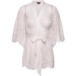 Hvide Hunkemöller Kimonoer i Blonde Størrelse XL 